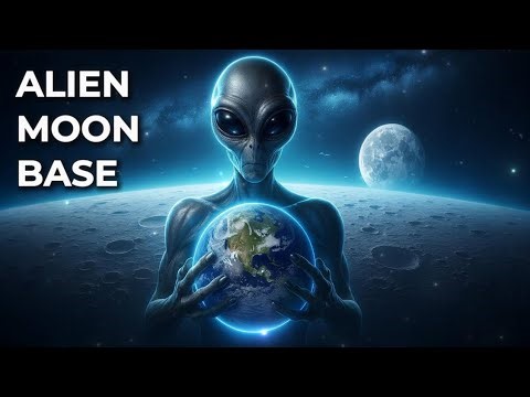 'Moon Mystery: Aliens Among Us? 😊- Lunar Secrets: Fact or Alien Fiction? 🚀 Alien Moon Base'