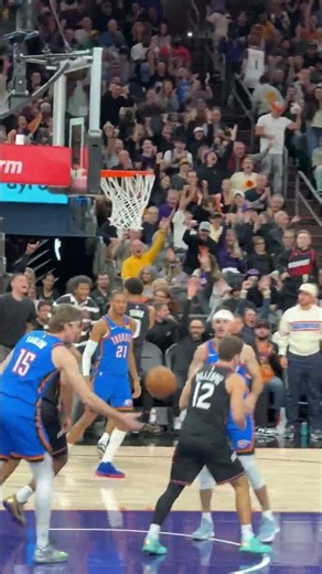 DUNN FROM DEEP 🎯 His third triple of the game! #shorts | Phoenix Suns