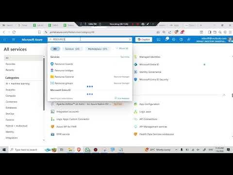 Azure Portal Overview | Education Account, Subscription and Resource Group Creation