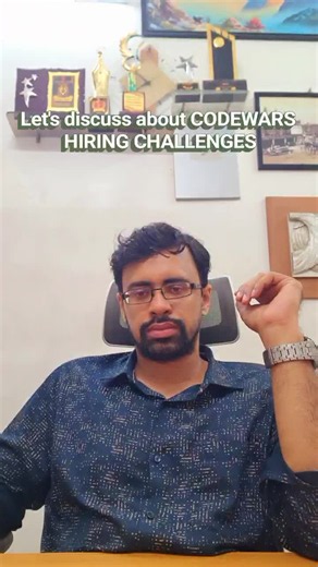 #codewars #hiringchallenges #codingchallenge #technicalinterview… | Dr. Sourav D.