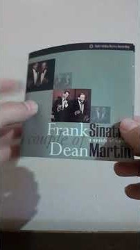 Frank Sinatra and Dean martin - A Couple of Swells cd #jazz #newyork #franksinatra #deanmartin #typ