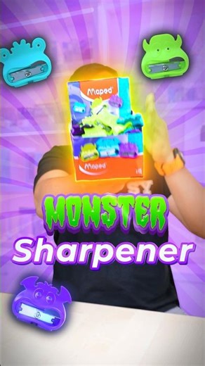 Maped Monster Sharpener at Just ₹9 😱 Budget Beast! #shorts #SYShorts 888