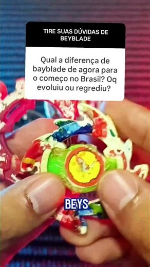 ❓QUAL A DIFERENÇA DE BEYBLADE DE ANTIGAMENTE? #beyblade #ベイブレード