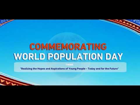 COMMEMORATION OF WORLD POPULATION DAY - 23 July 2026