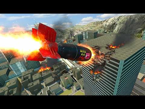 Throwing Every Nuclear Bomb at a City in GMod