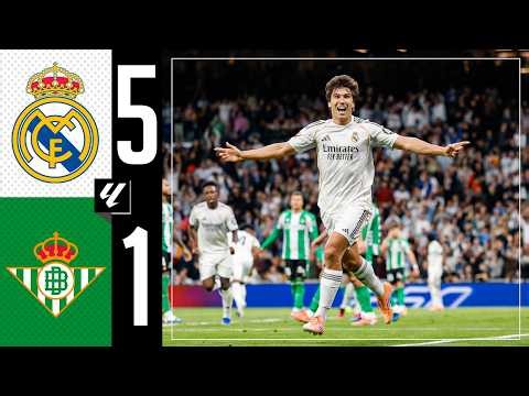 HIGHLIGHTS | Real Madrid 5-1 Betis | LaLiga