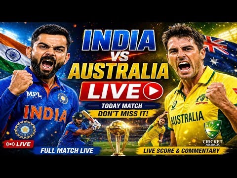 IND vs AUS LIVE 🔴 | India vs Australia Live Match Today | Full Match Live 2026