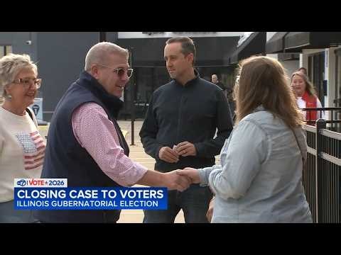 Pritzker, Bailey make final push on affordability as Illinois governor's race enters final days