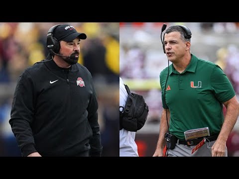 Ryan Day, Mario Cristobal press conference | Ohio State-Miami Cotton Bowl