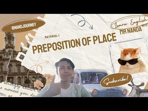 Prepositions of Place for 4th grade 🇺🇸🔊 - Learning English with Mr Nanda