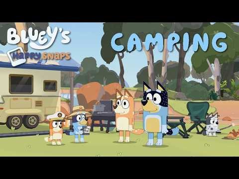 Bluey's Happy Snaps Deluxe Edition - CAMPING - All Photos & Secrets 100% - 4K Gameplay