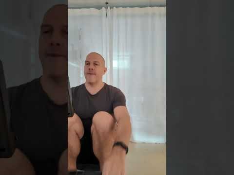 day 4 - 1 km rowing on MERACH R11 R50 AIR ROWING MACHINE similar to Concept 2 RowERG