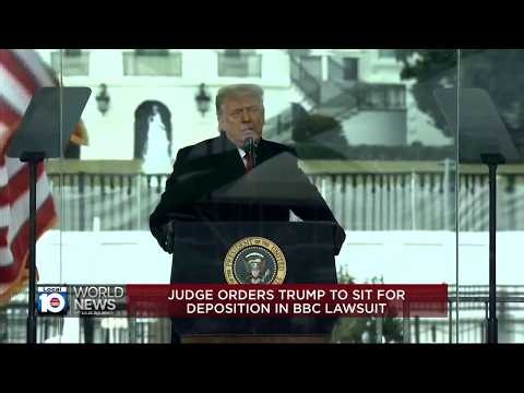 Judge orders Trump to sit for a deposition in his defamation lawsuit against the BBC by Dec. 11