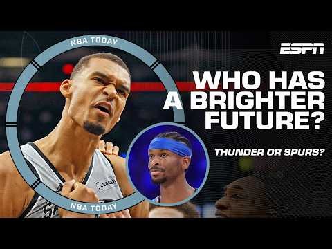 Perk thinks Wemby & the Spurs have a brighter future than SGA & OKC the next 3 seasons 👀 | NBA Today