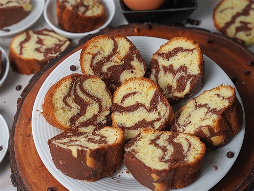 Try This Super Soft & Spongy Marble Cake Recipe, Everyone Gonna Love it! | Yummy Recipes