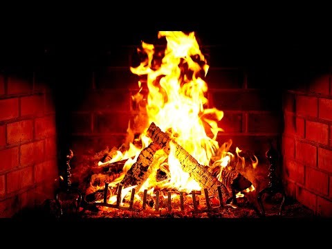 🔥 Fireplace 4K (12 HOURS). Cozy Fireplace with Burning Logs and Crackling Fire Sounds