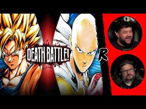 Goku VS Saitama (Dragon Ball VS One Punch Man) | DEATH BATTLE! | RENEGADES REACT