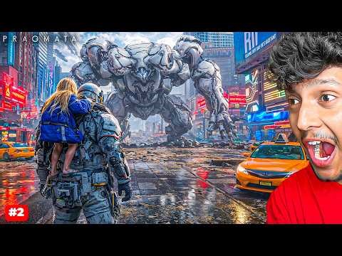 DEFEATING THE GIANT ROBOT IN NEW YORK! 😱 PRAGMATA #2