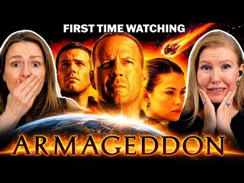 Our First Time Watching Armageddon | Movie Reaction | Sisters React