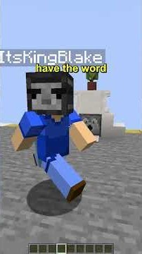 Minecraft what block am i? with ‪@ItsKingBlake‬ #minecraft