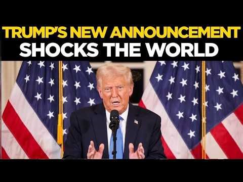 Trump LIVE | Trump Makes STUNNING Announcement in All-Important Press Conference | US News LIVE