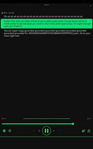 Rosie skips school and gets grounded