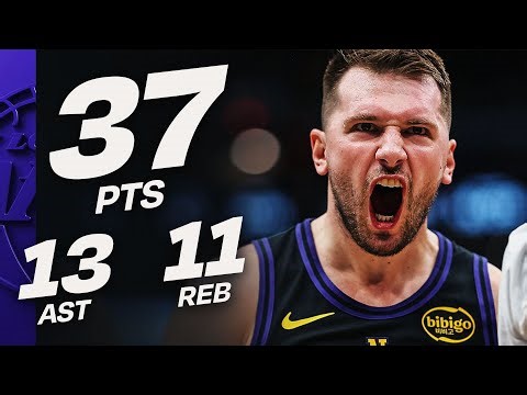 Dončić Makes Lakers History with 37-PT TRIPLE-DOUBLE In DC | January 30, 2026
