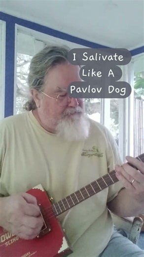 When You Call My Name I Salivate Like A Pavlov Dog Love It's A #$%& #cigarboxguitar #music #shorts