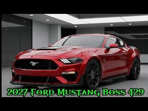 2027 Ford Mustang Boss 429 Revealed | The Most INSANE Muscle Car Ever Built #MustangGT#FordMustang