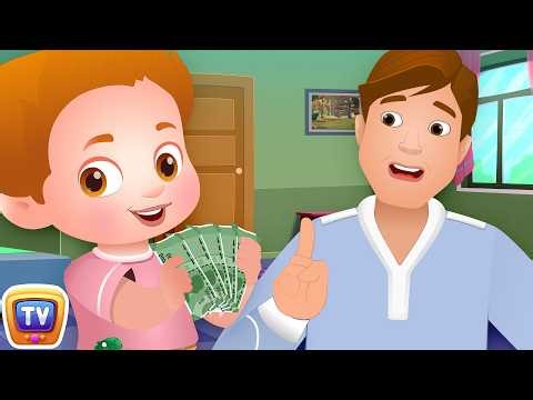 Johny Johny Yes Papa –Dollar Prank - ChuChu TV Nursery Rhymes & Songs for Infants #ChuChuTV100M