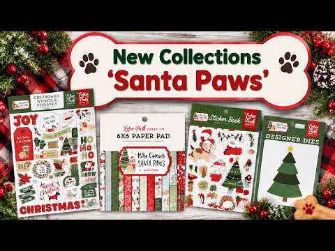 You Need This! Lori Whitlock’s Newest Christmas Paper Collection "Santa Paws".