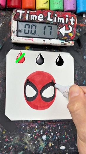 Drawing Spider-Man in 30Sec