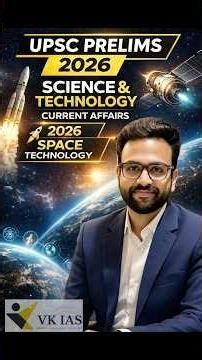 Space Technology || Scie and Tech for Prelims 2026