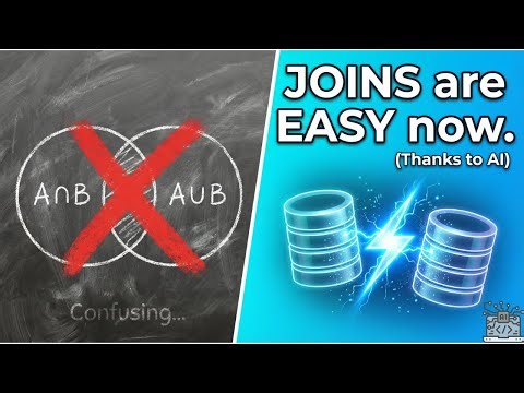 How I Mastered SQL Joins with just 1 Prompt 🤯