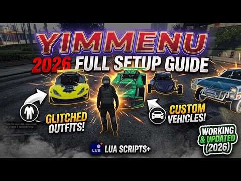 GTA 5 - YimMenu Complete Guide: Injector Setup, Lua Scripts & Modded Outfits & Vehicles