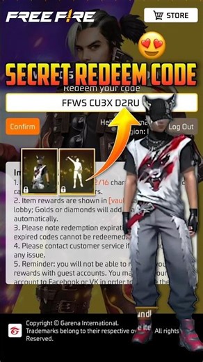 FREE FIRE REDEEM CODE TODAY JANUARY REDEEM CODE FREE FIRE | FF REDEEM CODE TODAY 2 JANUARY