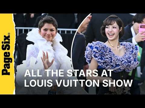 Zendaya, Lisa, Katseye, Stray Kids' Felix & more at Louis Vuitton show for Paris Fashion Week 2026