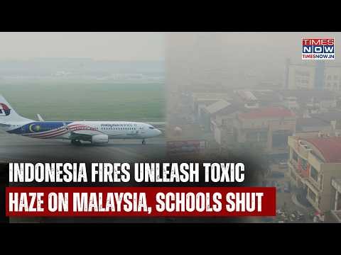 Malaysia Shuts Schools As Indonesia's Raging Wildfires Unleash Toxic Haze Across Southeast Asia