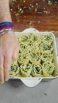 Spanakopita Lasagna Spirals | Andrew Zimmern