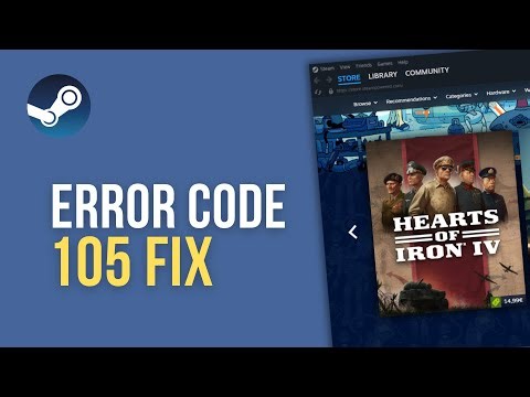 Steam Error Code 105 FIX (2026) – Steam Can’t Connect to Server SOLVED