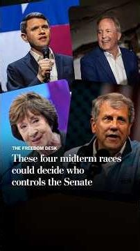 4 midterm races that could decide the Senate