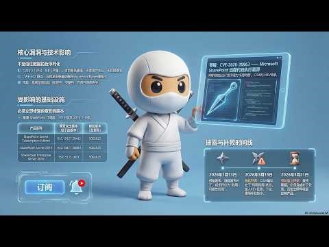 立即修复：Microsoft SharePoint 中的未经身份验证的远程代码执行漏洞 #网络安全