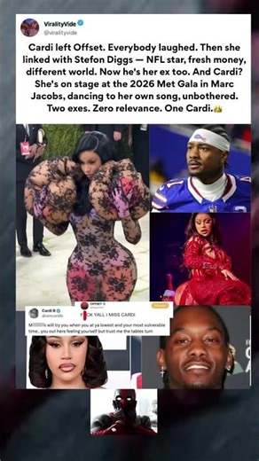 Cardi B turns BOTH breakups into a Statement #cardib #50cent #shorts