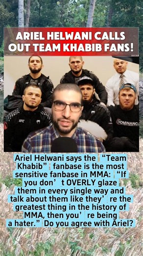 🇺🇸💥Ariel Helwani Calls Out Team Khabib Fans #arielhelwani #khabibnurmagomedov #ufc #mma