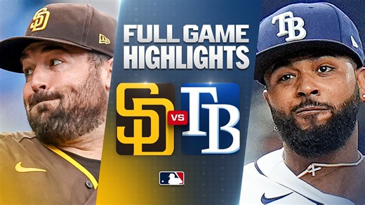 PADRES vs. RAYS: Official Full Game Highlights (August 30) | 2026 MLB Season