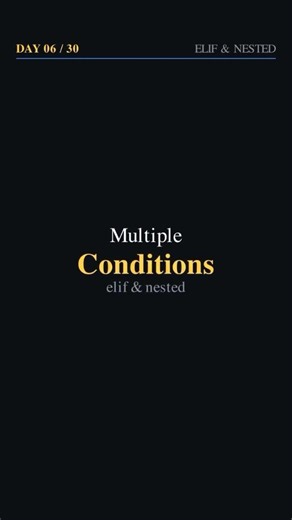 Multiple Conditions in Python 🐍 | if, elif, else & Logical Operators | Python Tutorial 👨‍🏫📓