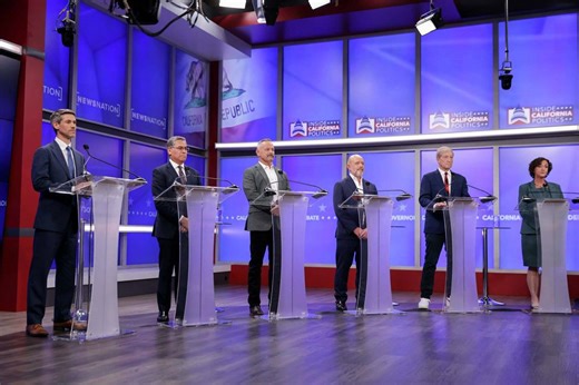 New poll shows the leading candidates in the Calif. governor's race