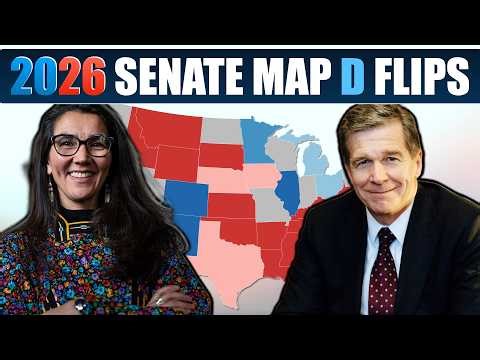 Top 5 Republican Senate Seats Most Likely To FLIP Blue In Midterms | Anthony's Election Coverage