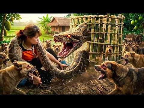 72 Hours, Terrifying Jungle Python Trap Girl Faces Danger Hunting the Python Invading Her Farm