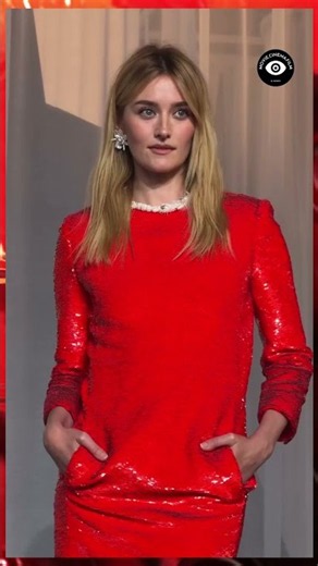 Sarah Pidgeon’s Shimmering Red Chanel Gala Dress HAS POCKETS! ❤️👗